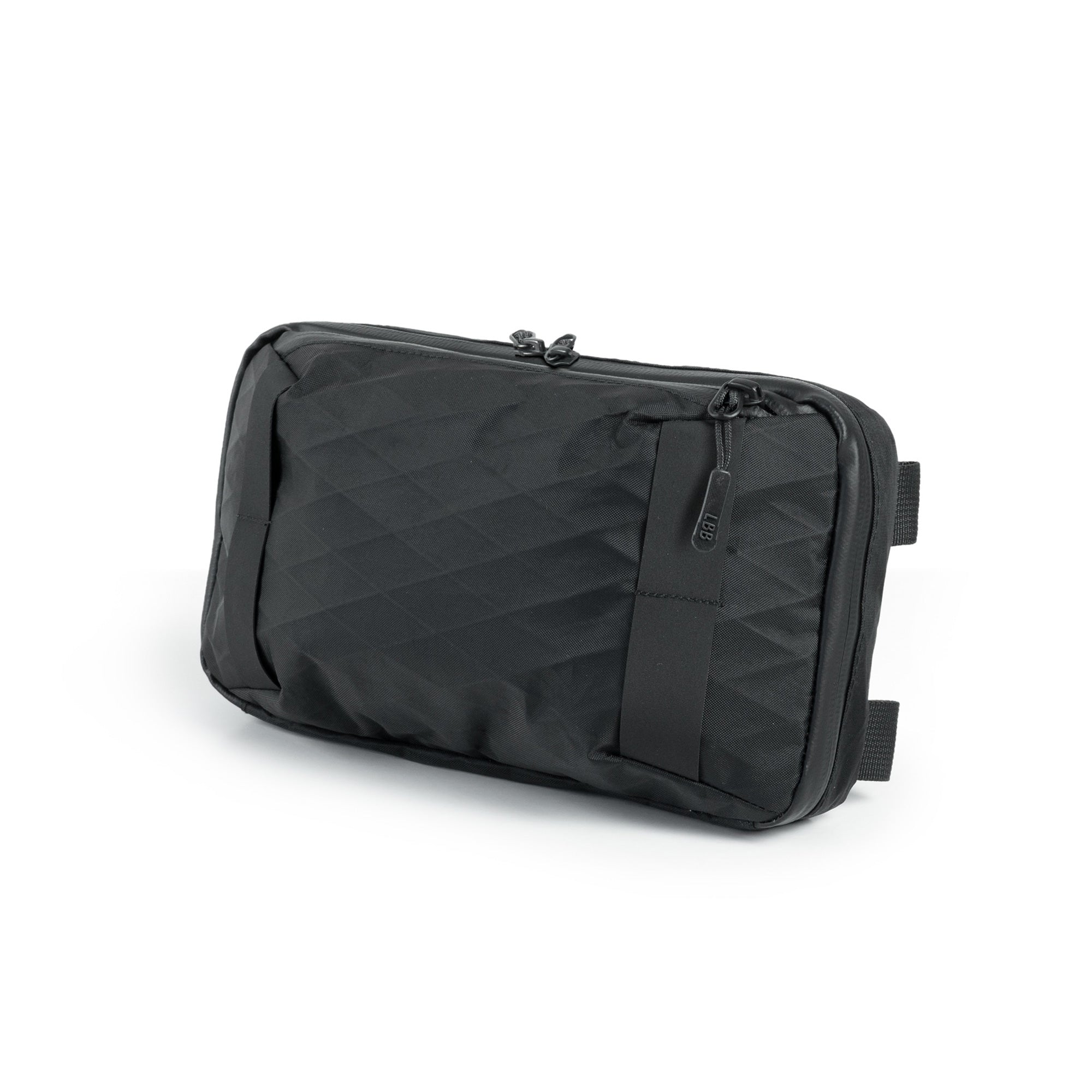 Device Haze3 2-Way Leg Pouch - Adjustable Thigh Bag For Running, Hiking & Tactical Use, Black