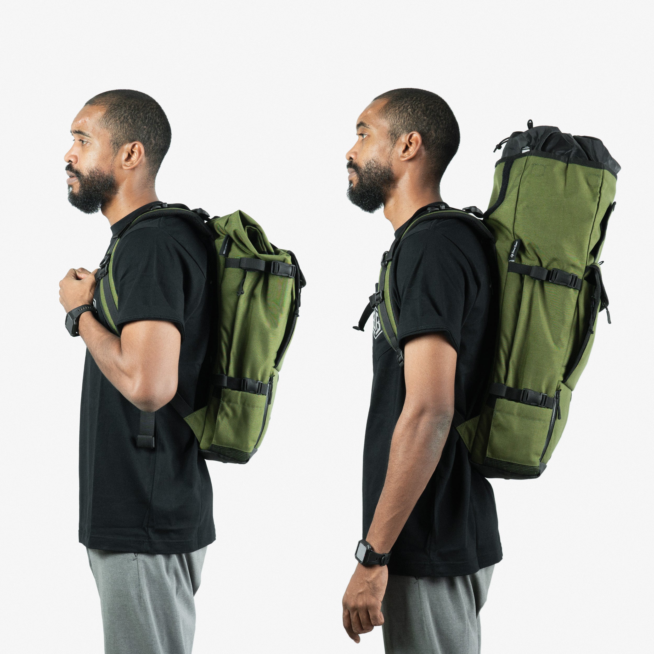 The Peloton [S] - Roll Top Backpack | LBBJKT